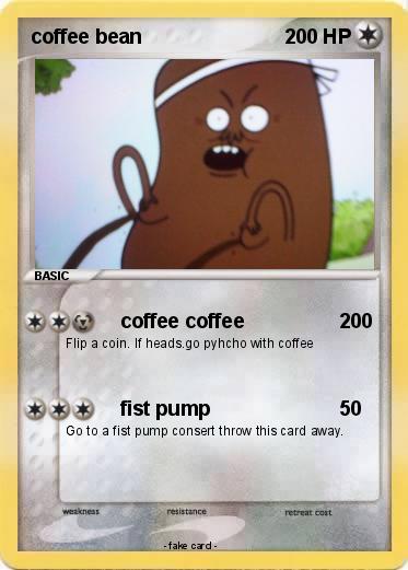 Pokemon coffee bean
