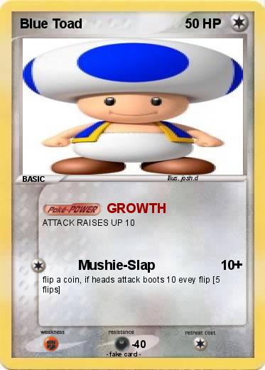Pokemon Blue Toad