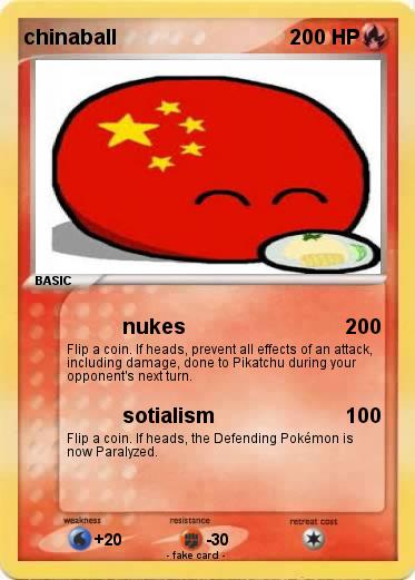 Pokemon chinaball