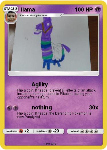 Pokemon llama