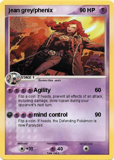 Pokemon jean grey/phenix
