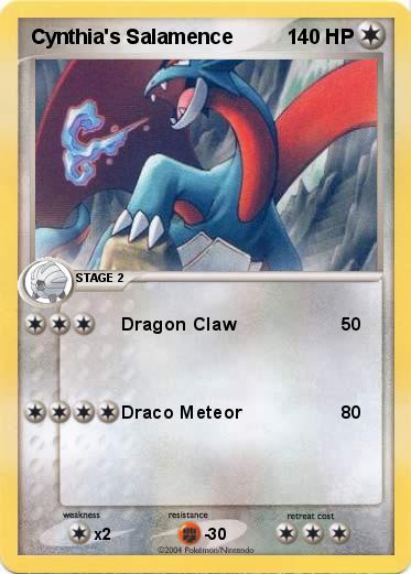 Pokemon Cynthia's Salamence