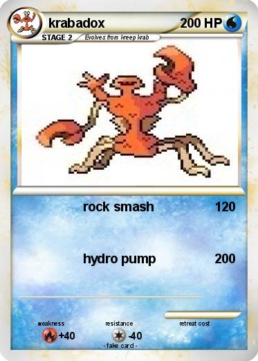 Pokemon krabadox