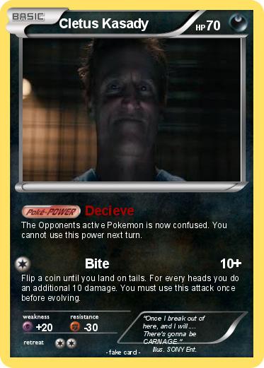 Pokemon Cletus Kasady