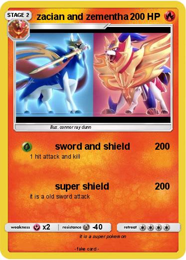 Pokemon zacian and zementha