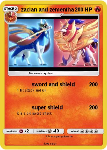 Pokemon zacian and zementha