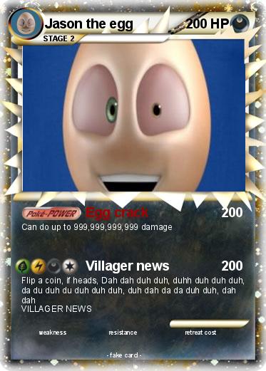 Pokemon Jason the egg
