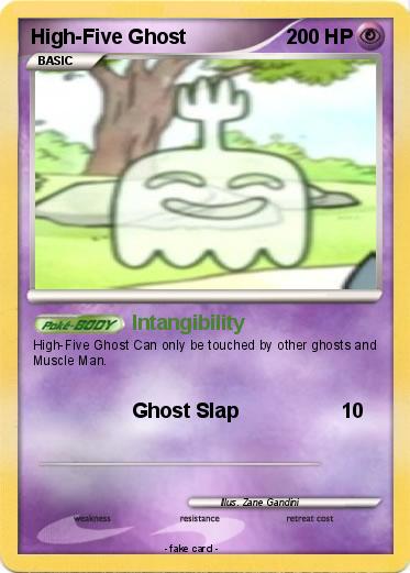 Pokemon High-Five Ghost