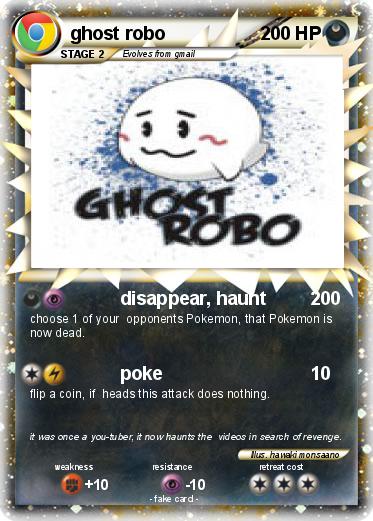 Pokemon ghost robo