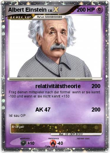Pokemon Albert Einstein