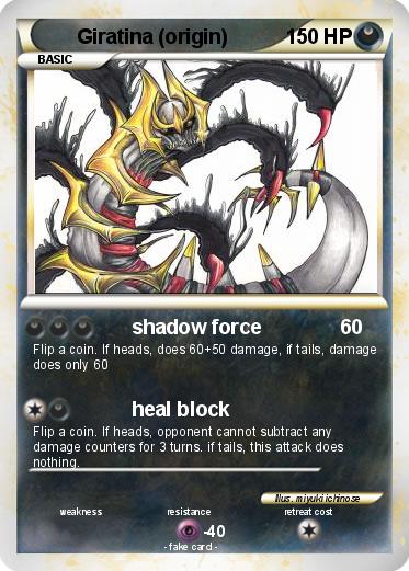 Pokemon Giratina (origin)