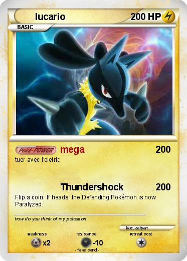 Pokemon lucario
