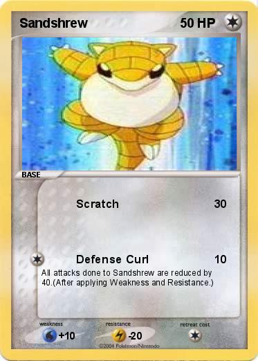 Pokemon Sandshrew