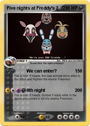 Pokemon Five nights at Freddy's 2