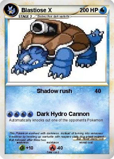 Pokemon Blastiose X