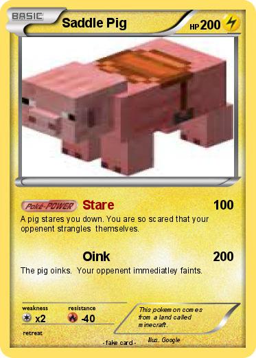 Pokemon Saddle Pig
