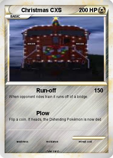 Pokemon Christmas CXS