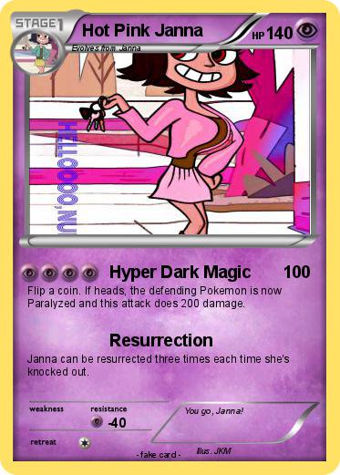 Pokemon Hot Pink Janna