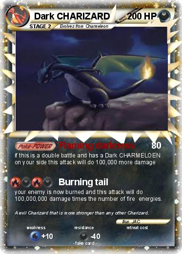 Pokemon Dark CHARIZARD