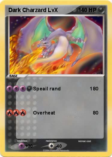 Pokemon Dark Charzard LvX