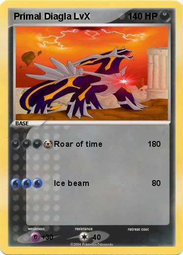 Pokemon Primal Diagla LvX