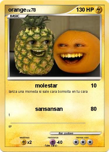 Pokemon orange