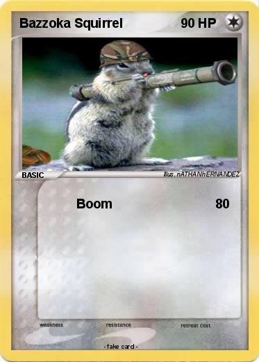 Pokemon Bazzoka Squirrel