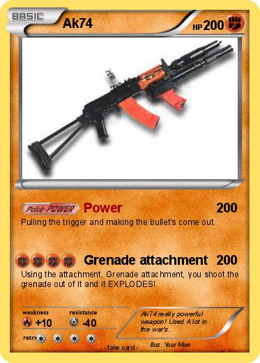 Pokemon Ak74