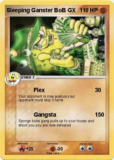 Pokemon Sleeping Ganster BoB GX