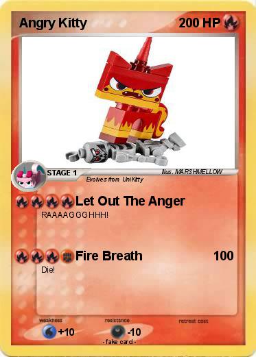 Pokemon Angry Kitty