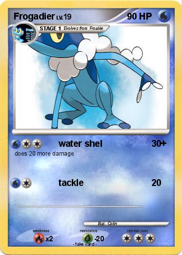Pokemon Frogadier