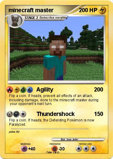 Pokemon minecraft master