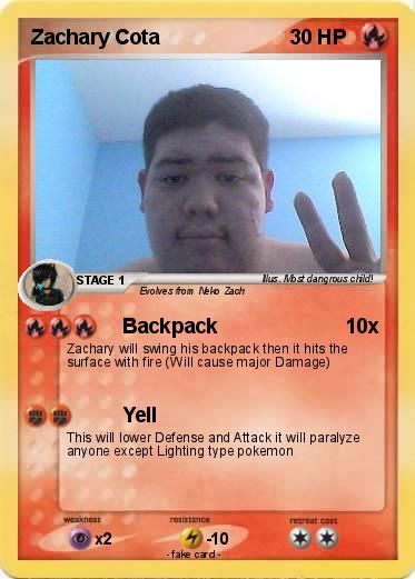 Pokemon Zachary Cota