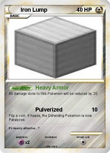 Pokemon Iron Lump