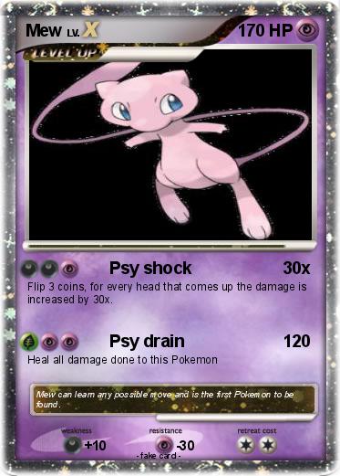 Pokemon Mew Pokemon Mew