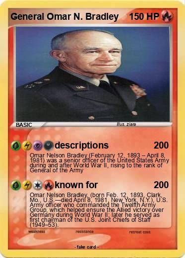 Pokemon General Omar N. Bradley