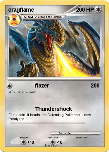 Pokemon dragflame