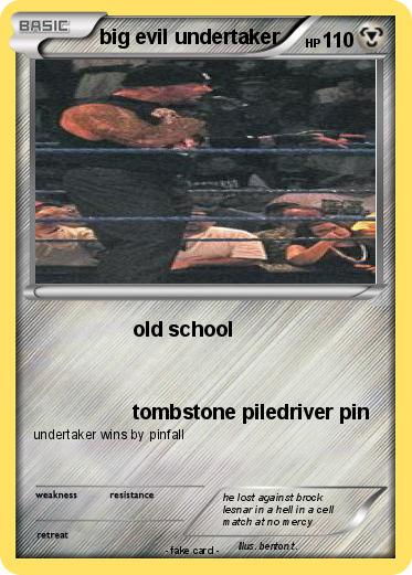 Pokemon big evil undertaker