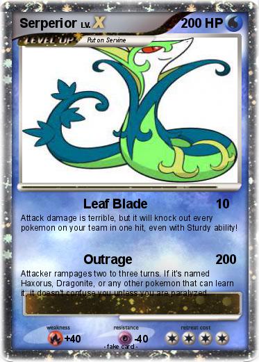 Pokemon Serperior