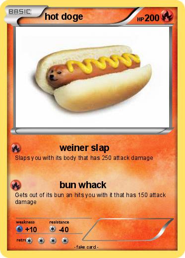 Pokemon hot doge