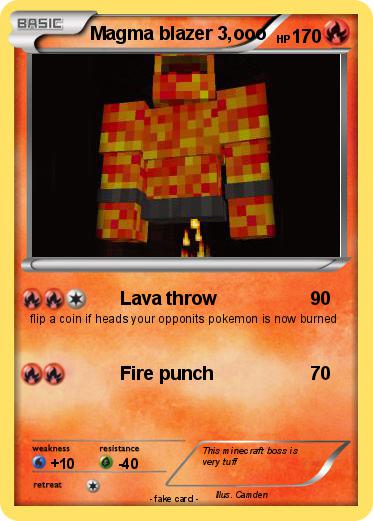 Pokemon Magma blazer 3,ooo