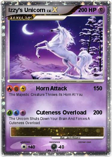 Pokemon Izzy's Unicorn