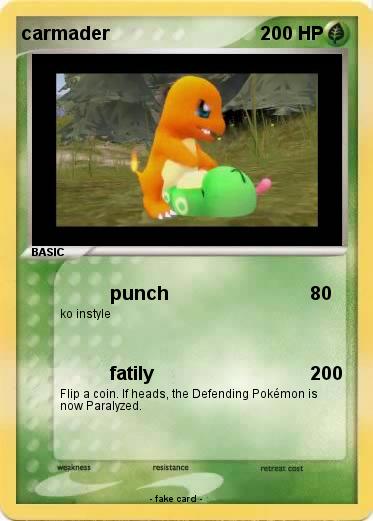 Pokemon carmader