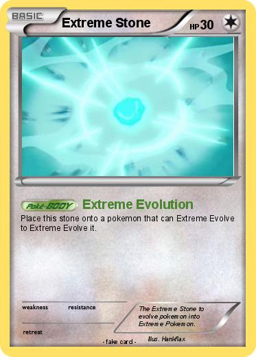Pokemon Extreme Stone