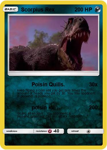 Pokemon Scorpius Rex Pokemon Scorpius Rex