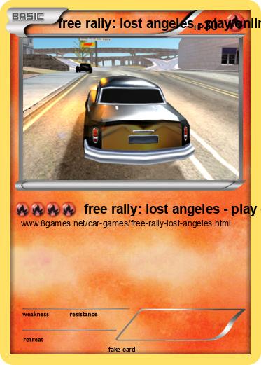 Pokemon free rally: lost angeles - play online for free! | 8games