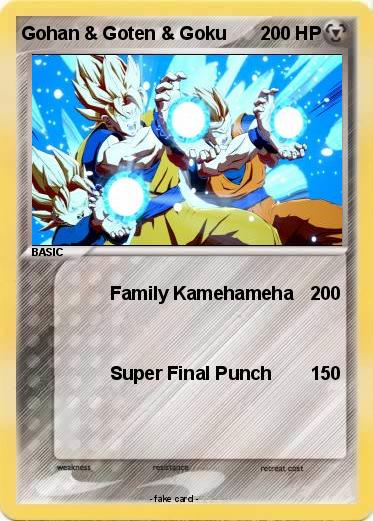 Pokemon Gohan & Goten & Goku
