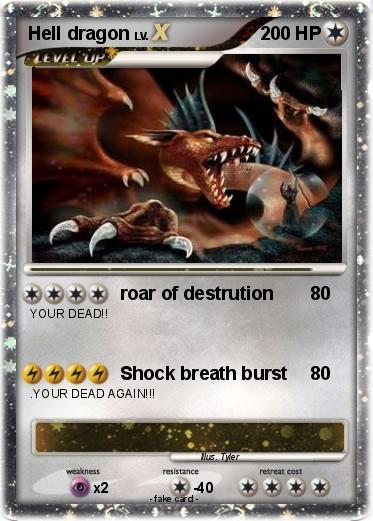 Pokemon Hell dragon