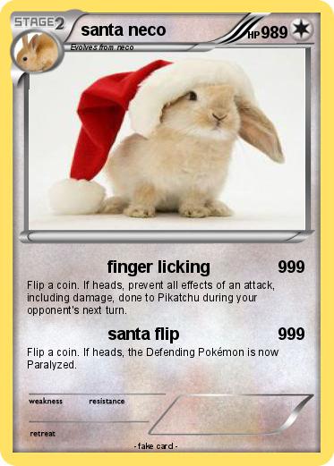 Pokemon santa neco