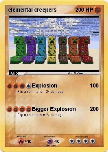 Pokemon elemental creepers